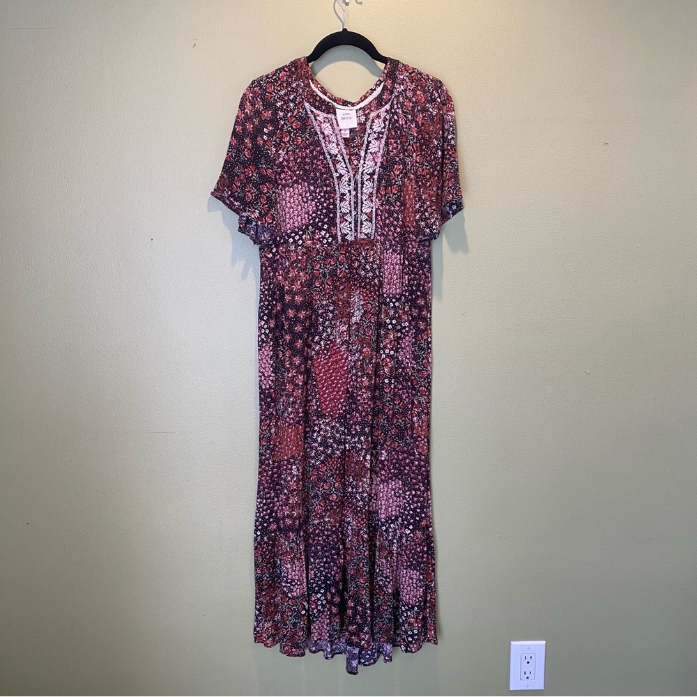 Knox Rose maxi, floral dress - medium